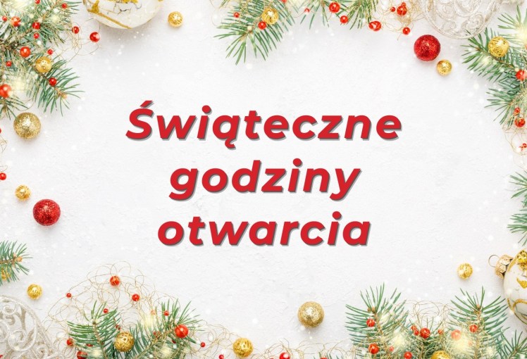 Świąteczne godziny otwarcia restauracji